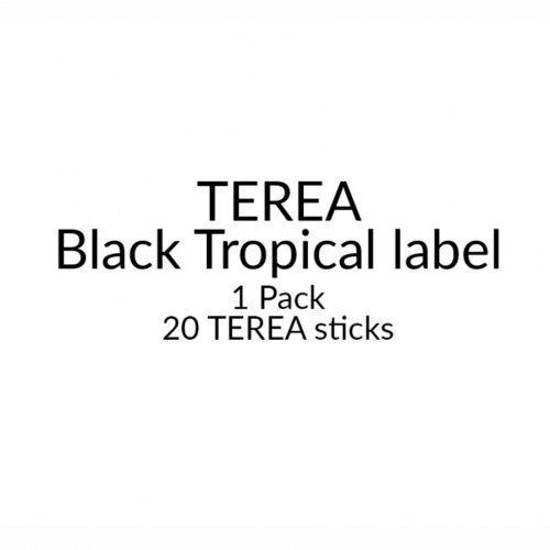 IQOS Terea 20s Black Tropical