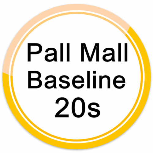 PALL MALL BASELINE 20s 25s